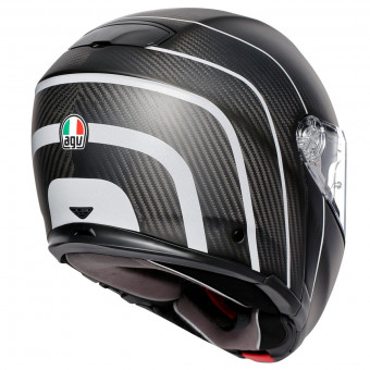 AGV Spormodular Refractive Carbon Plata