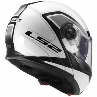 LS2 Strobe Civik White Black FF325