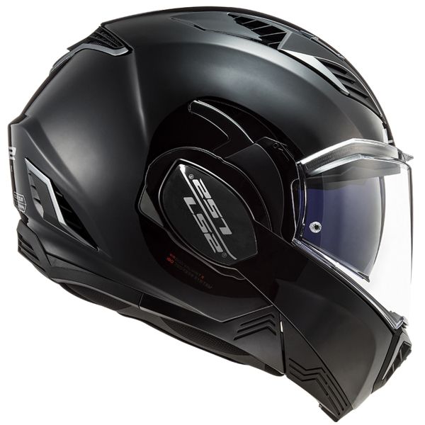 LS2 Valiant II Black FF900 + Kit Bluetooth 5S Solo