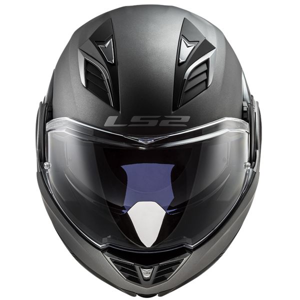 LS2 Valiant II Matt Titanium FF900 + Kit Bluetooth 5S Solo
