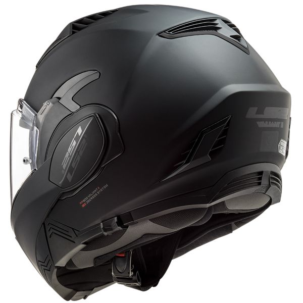 LS2 Valiant II Noir Matt Black FF900 + Kit Bluetooth 5S Solo