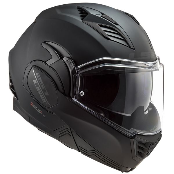 LS2 Valiant II Noir Matt Black FF900 + Kit Bluetooth 5S Solo