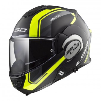 Modular LS2 Valiant Line Matt Black H-V Yellow FF399