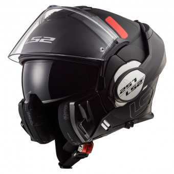 Modular LS2 Valiant Prox Matt Black Titanium FF399