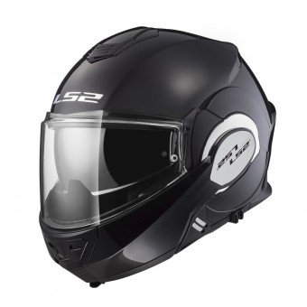 Modular LS2 Valiant Solid Gloss Black FF399