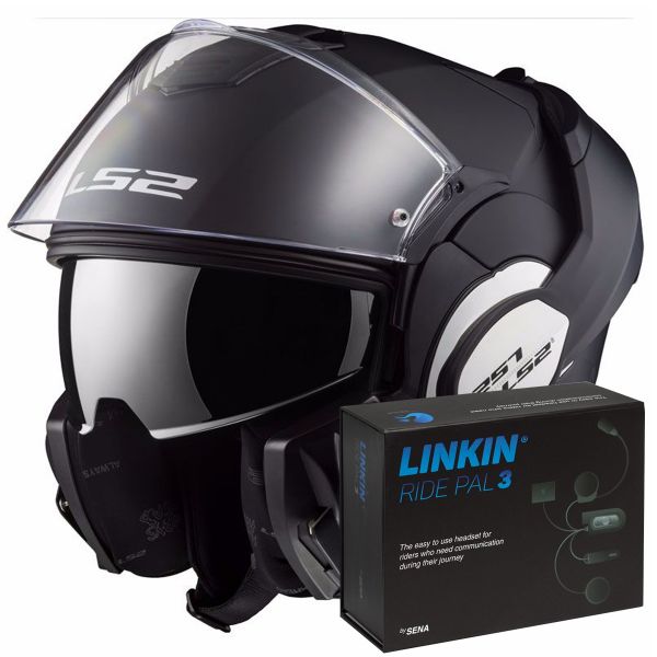 Modular LS2 Valiant Solid Matt Black FF399