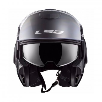 LS2 Valiant Solid Matt Black FF399 + Kit Bluetooth 5S Solo