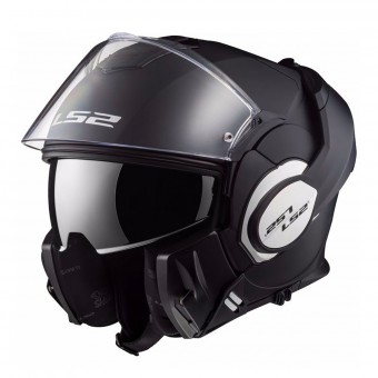 LS2 Valiant Solid Matt Black FF399 + Kit Bluetooth 5S Solo