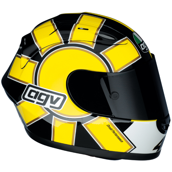 AGV GP Pro Rossi Gothic Yellow