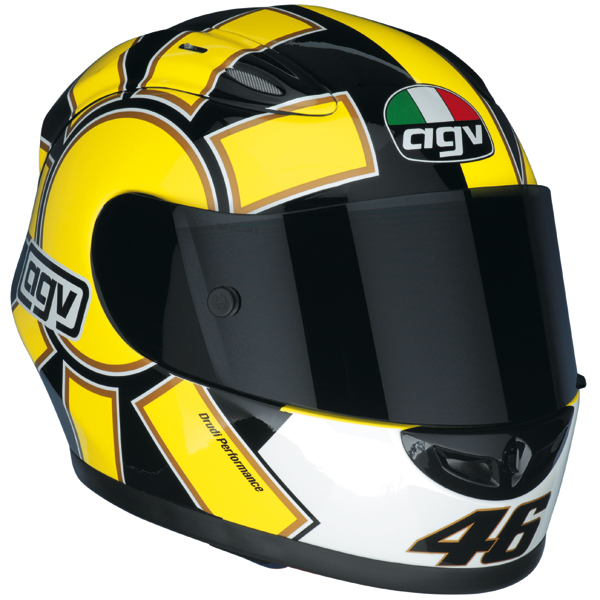 R�plica AGV GP Pro Rossi Gothic Yellow