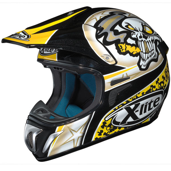 casco moto X-lite X-501 Gambler Black Yellow 27
