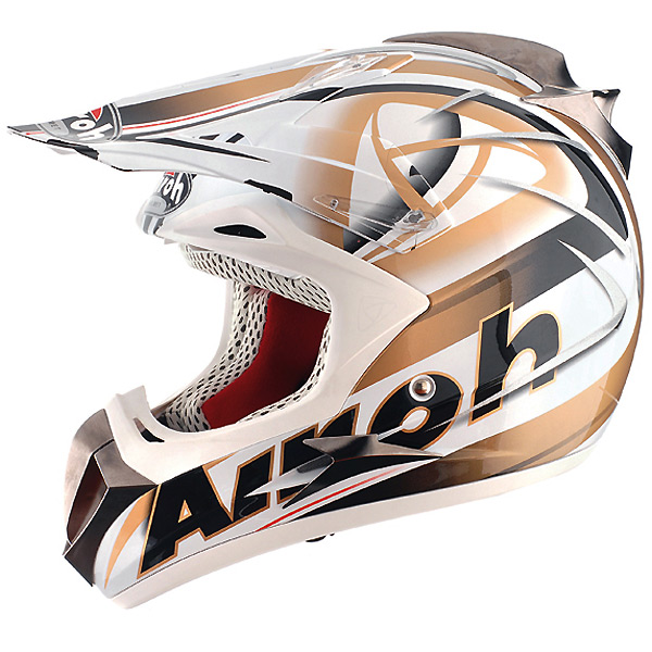 casco moto Airoh Dome Deco Clean Dore DOCD