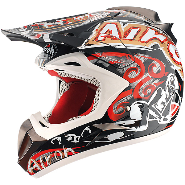 casco moto Airoh Dome Deco Fear DOF