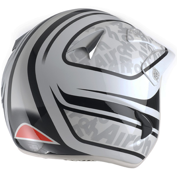 Airoh Rock carbon kevlar Words Blanco RKWB