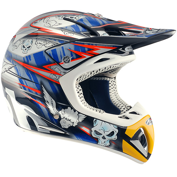casco moto Airoh Stelt Replica Searle Azul SRSB