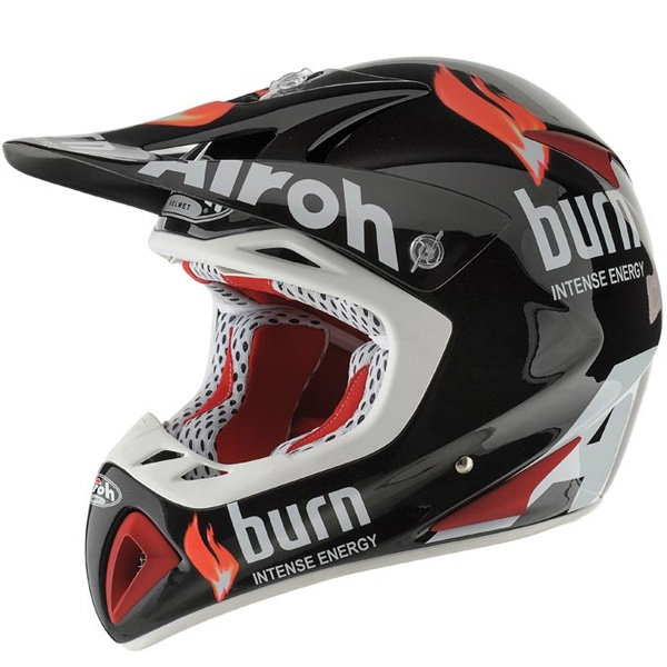 casco moto Airoh Stelt Deco Burn SDBU