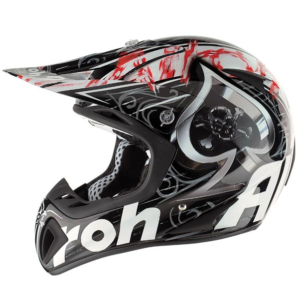 casco moto Airoh Stelt Deco Moon Racer