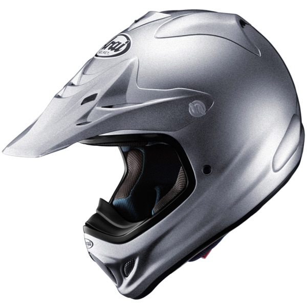 casco moto Arai VX3 Frost Plata