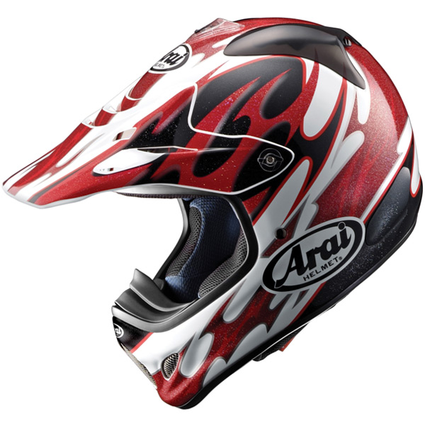 casco moto Arai VX3 Winner Red