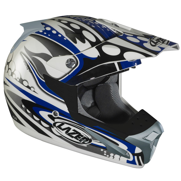 casco moto Lazer SMX Bionic Azul