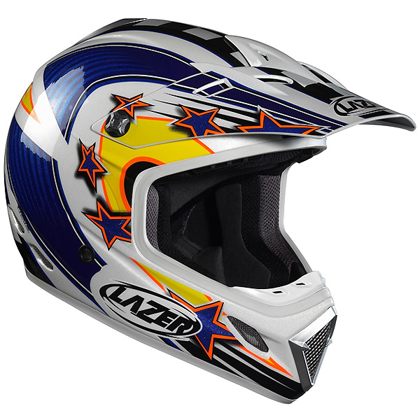 casco moto Lazer MX7 Ramon Replica