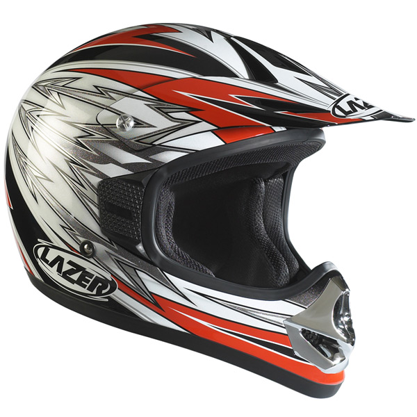 casco moto Lazer X5  Voltage Rojo