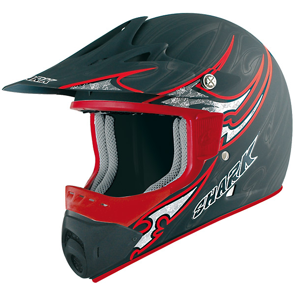 casco moto Shark SX 1 Black One KRA