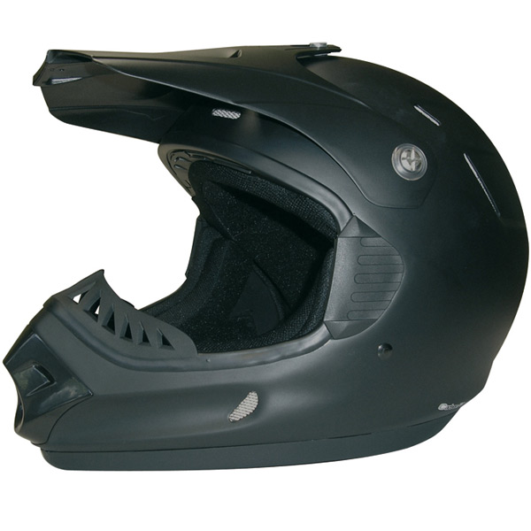 casco moto Torx Jeremy Liso Negro Mate