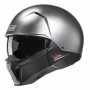 Casque Convertible HJC i20 Hyper Silver