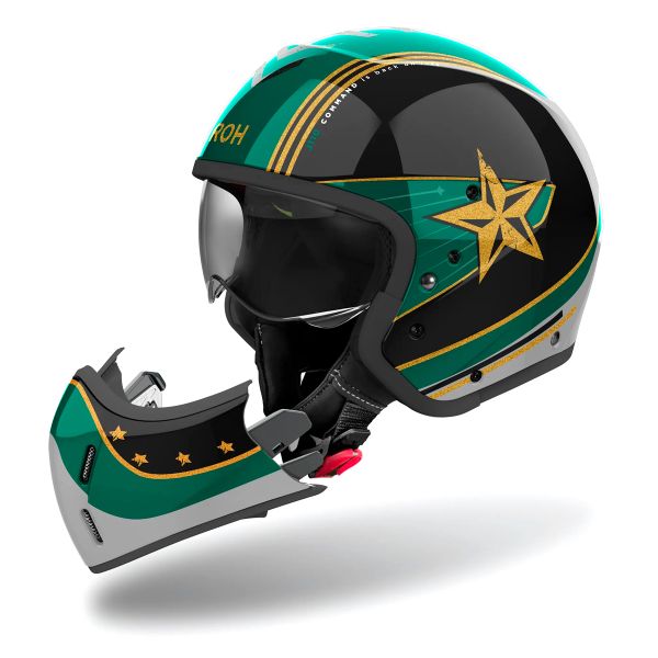 Airoh J 110 Command Mint Green