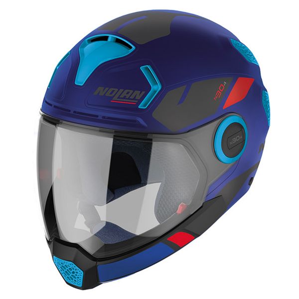 Casque Moto Jet NOLAN N30-4 T Classico - Taille L (310) - Homologation ECE 22.06 - Polycarbonate - 2