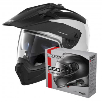 Convertible Nolan N70 2 X Special N-Com Pure White 15 + Kit Bluetooth B602R
