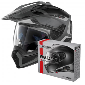 Convertible Nolan N70 2 X Torpedo N-Com 41 + Kit Bluetooth B602R