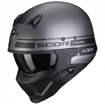 Convertible Scorpion Covert-X Tussle Silver Black Matt