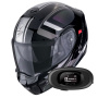 Casque Convertible Scorpion Exo 930 Evo Ardens Black Chameleon + Kit bluetooth 5R Lite