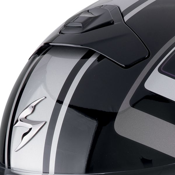 Scorpion Exo 930 Evo Ardens Black Chameleon + Kit Bluetooth 5S Solo