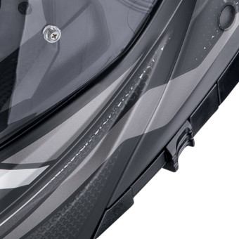 Scorpion Exo 930 Evo Ardens Matt Black Silver + Kit Bluetooth 5S Solo