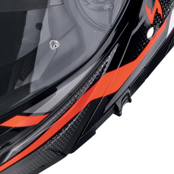 Scorpion Exo 930 Evo Ardens Metal Negro Rojo + Kit Bluetooth Exo-Com Link-1