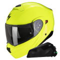 Pack Exo 930 Evo Solid Amarillo Nen + Kit Bluetooth Exo-Com Link-1C