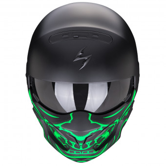 Scorpion Exo Combat Evo Samurai Black Matt Green