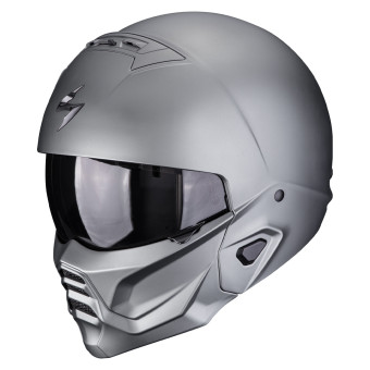 Convertible Scorpion Exo Combat II Solid Matt Titan Grey