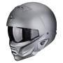 Casque Convertible Scorpion Exo Combat II Solid Matt Titan Grey
