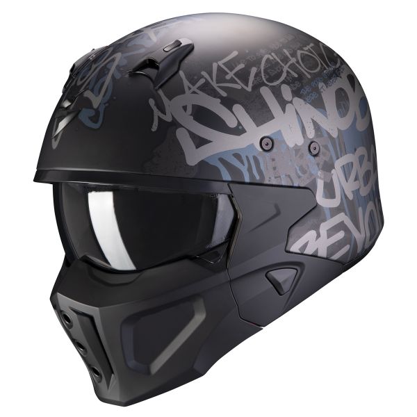 Convertible Scorpion Covert-X Wall Matt Black Silver Convertible Scorpion Covert-X Wall Matt Black Silver