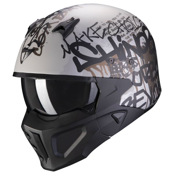 Convertible Scorpion Covert-X Wall Matt Silver Black Convertible Scorpion Covert-X Wall Matt Silver Black