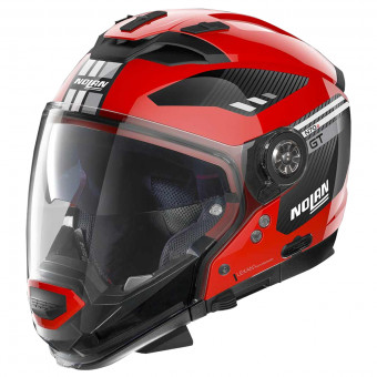 Casque Convertible Nolan N70 2 GT Bellavista N-Com Corsa Red 25 Casque Convertible Nolan N70 2 GT Bellavista N-Com Corsa Red 25