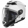 Casque Convertible Nolan N70 2 GT Classic N-Com Metal Blanco 5