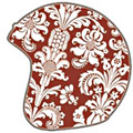 Accesorios Helmetdress Funda de casco Classic Red