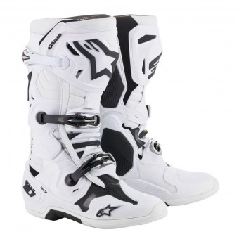 Botas Motocross Alpinestars Tech 10 Blanco Botas Motocross Alpinestars Tech 10 Blanco