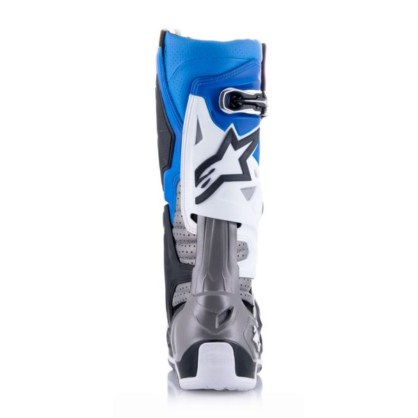 Alpinestars Tech 10 Supervented Negro Esmalte Azul Morado Blanco