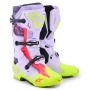 Botas Motocross Alpinestars Tech 10 Supervented Purple Yellow Fluo Diva Pink